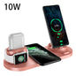 6-in-1 Wireless Charging Dock: Fast Charger for iPhone, Phone, and Watch